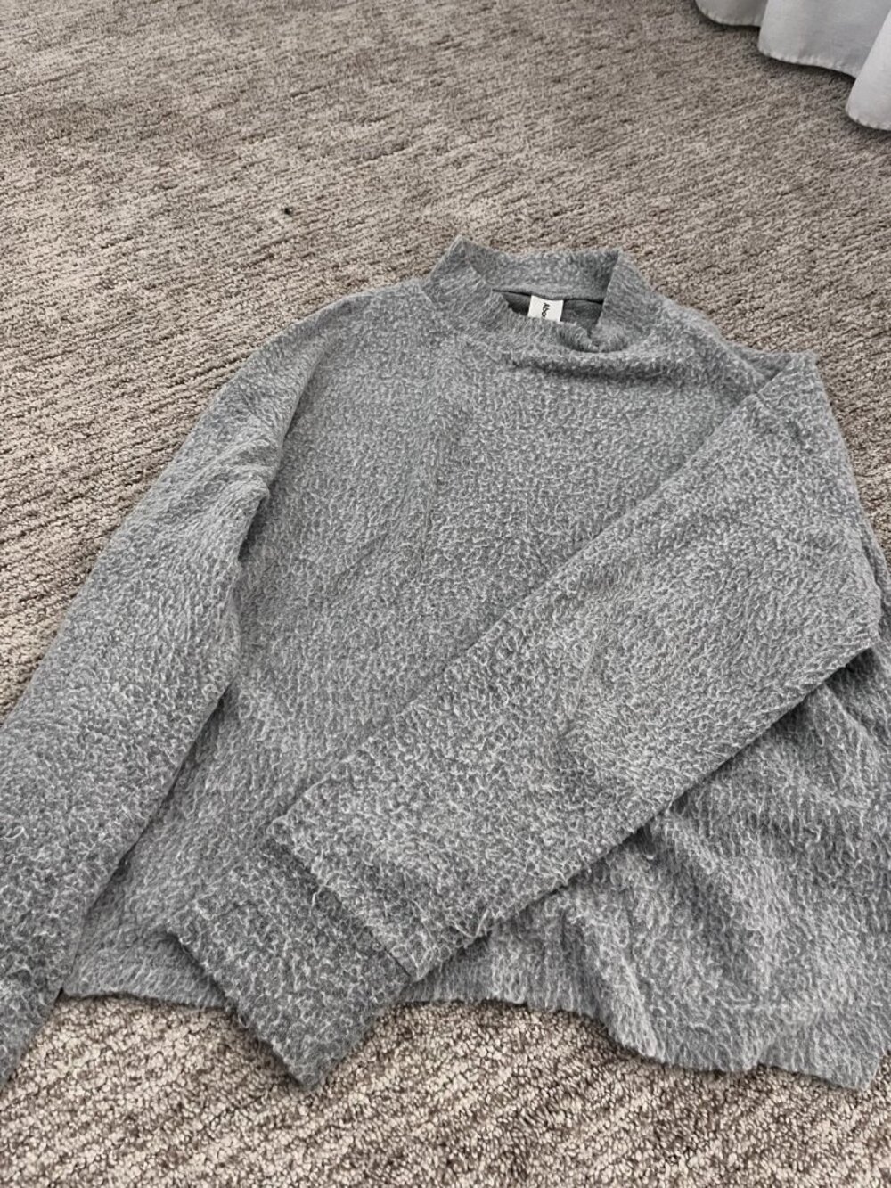 Abound Gray Mock Neck Sweater